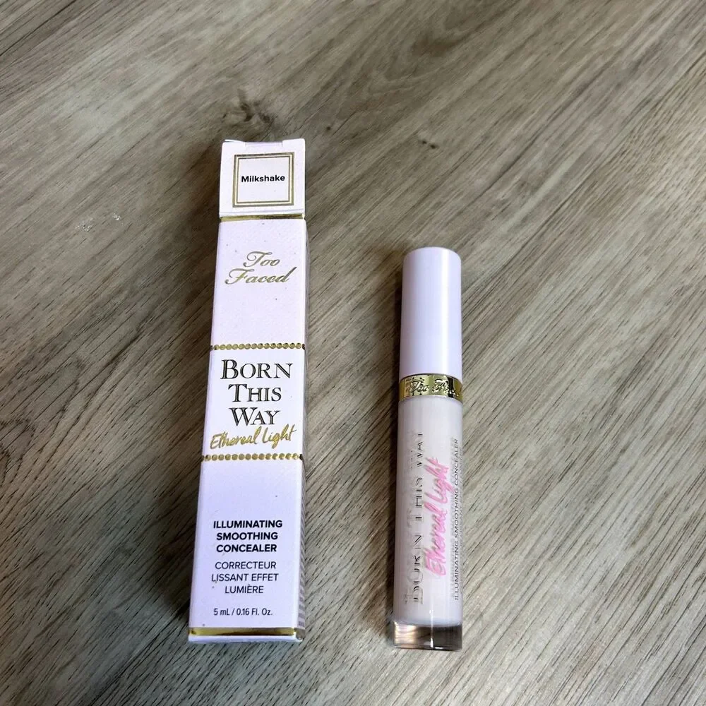 NEW Too Faced Born This Way Illuminating Smoothing Concealer Milkshake
